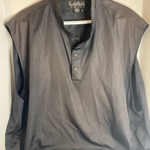 FootJoy Men's Black Sleeveless Golf Shirt